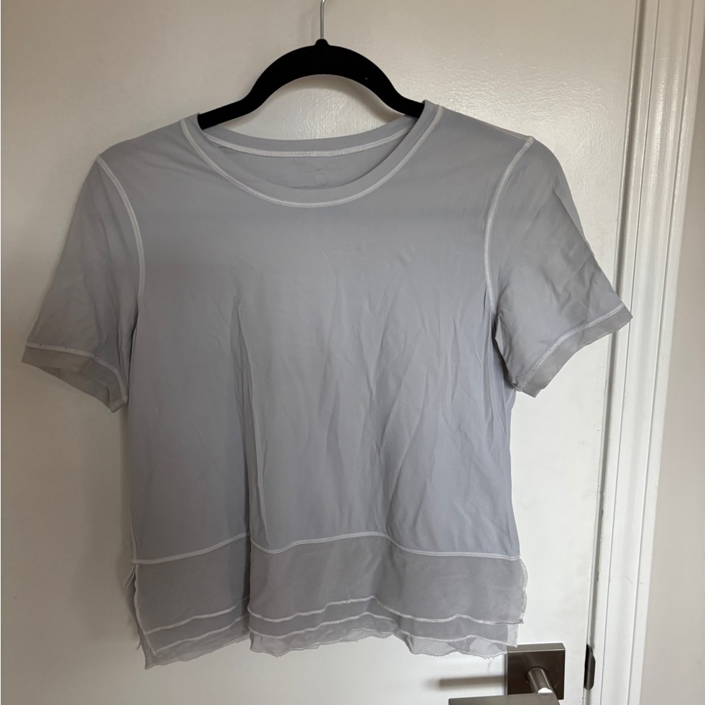 Elegant Gray Women's Top
